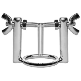 METAL HARD - GLAND RING WITH URETHRAL DILATOR PRESS