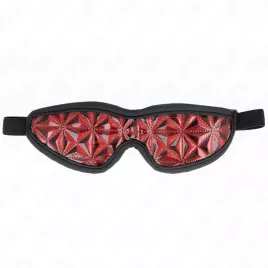 KINK - SERRE-TÊTE MOTIF DIAMANTS ROUGE 20,5 x 6 CM