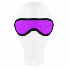 KINK - SCHUPPENTEXTURBANDAGE MIT VIOLETT ÜBERZOGENEM RAND 20 x 7 CM