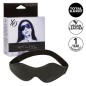 CALEXOTICS - NOCTURNAL EYE MASK PVC LEATHER BLACK CALEXOTICS - NOCTURNAL EYE MASK PVC LEATHER BLACK