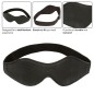 CALEXOTICS - NOCTURNAL EYE MASK PVC LEATHER BLACK CALEXOTICS - NOCTURNAL EYE MASK PVC LEATHER BLACK