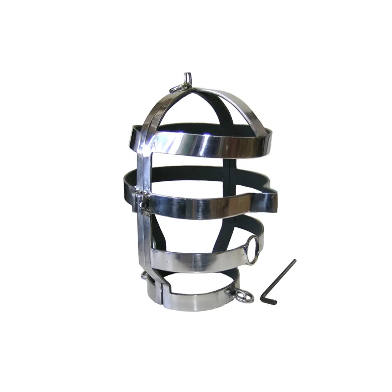 METAL HARD - MASQUE AVEC COLLIER EN ACIER METAL HARD - MASQUE AVEC COLLIER EN ACIER