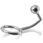 METAL HARD - ANNEAU COCK RING AVEC CROCHET INTRUS ANAL 45MM METAL HARD - ANNEAU COCK RING AVEC CROCHET INTRUS ANAL 45MM