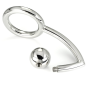 METAL HARD - ANNEAU COCK RING AVEC CROCHET INTRUS ANAL 45MM METAL HARD - ANNEAU COCK RING AVEC CROCHET INTRUS ANAL 45MM