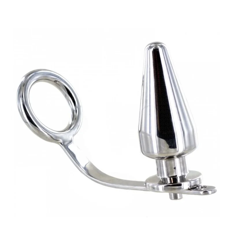 METAL HARD - ANNEAU EN ACIER AVEC PLUG ANAL 45 X 50MM METAL HARD - ANNEAU EN ACIER AVEC PLUG ANAL 45 X 50MM