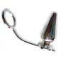 METAL HARD - ANNEAU EN ACIER AVEC PLUG ANAL 45 X 50MM METAL HARD - ANNEAU EN ACIER AVEC PLUG ANAL 45 X 50MM