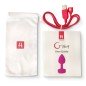 G-VIBE - FUNTOYS GPLUG VIBRATORE ANALE RICARICABILE PICCOLO ROSA NEON 3CM