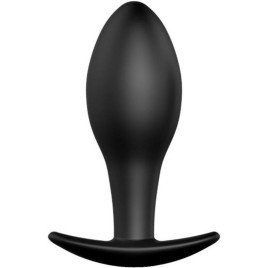 PRETTY LOVE - PLUG ANALE ANCORANTE IN SILICONE 8.5 CM NERO