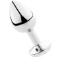 SECRETPLAY - ANALPLUG AUS TRANSPARENTEM ALUMINIUM, 8 CM SECRETPLAY - ANALPLUG AUS TRANSPARENTEM ALUMINIUM, 8 CM
