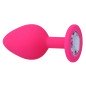 INTENSE - SHELKI M ANAL PLUG FUCHSIA INTENSE - SHELKI M ANAL PLUG FUCHSIA