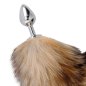 DARKNESS - TAIL BUTT PLUG SILVER DARKNESS - TAIL BUTT PLUG SILVER