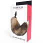 DARKNESS - QUEUE NATURELLE AVEC PLUG ANAL EN SILICONE 10 CM DARKNESS - QUEUE NATURELLE AVEC PLUG ANAL EN SILICONE 10 CM
