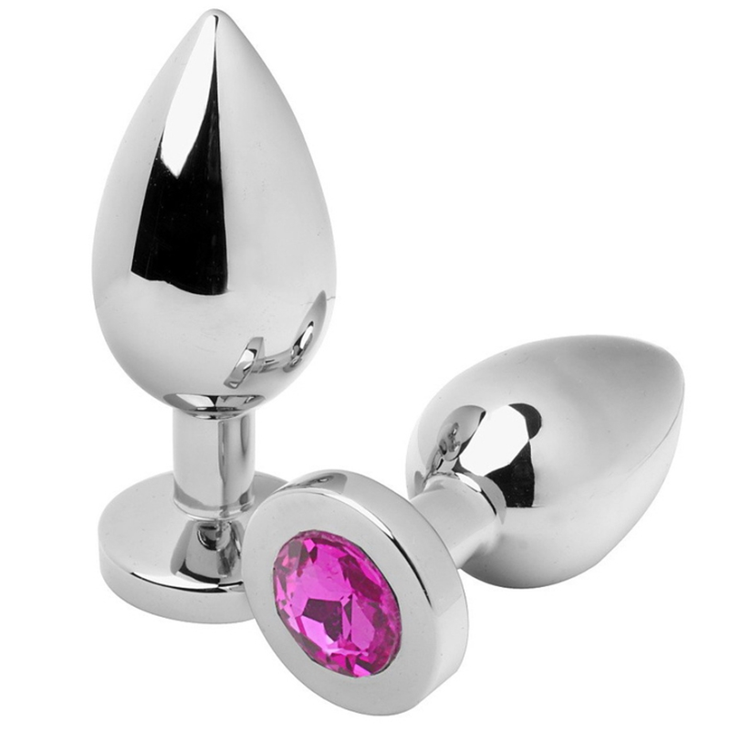 METAL HARD - PLUG ANALE DIAMOND PINK PICCOLO 5.71CM METAL HARD - PLUG ANALE DIAMOND PINK PICCOLO 5.71CM