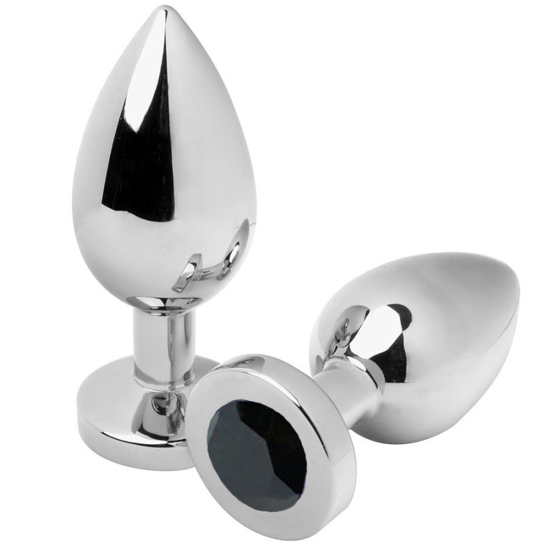 METAL HARD - PLUG ANAL DIAMANT NOIR PETIT 5.71CM METAL HARD - PLUG ANAL DIAMANT NOIR PETIT 5.71CM