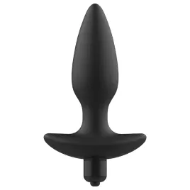 ADDICTED TOYS - MASSAGER PLUG ANAL AVEC VIBRATION NOIR