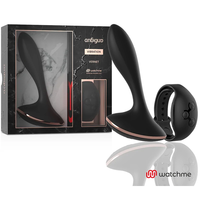 ANBIGUO - WATCHME VIBRATORE TELECOMANDO PLUG ANALE VERNET