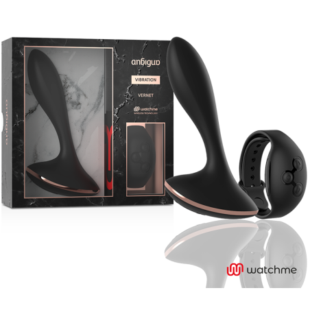 ANBIGUO - WATCHME VIBRATOR MIT FERNBEDIENUNG ANALSTECKER VERNET