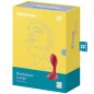 SATISFYER - BACKDOOR LOVER VIBRATING PLUG RED SATISFYER - BACKDOOR LOVER VIBRATING PLUG RED