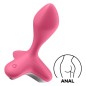 VIBRATEUR SATISFYER GAME CHANGER PLUG - ROSE VIBRATEUR SATISFYER GAME CHANGER PLUG - ROSE