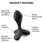 VIBRATEUR SATISFYER GAME CHANGER PLUG - ROSE VIBRATEUR SATISFYER GAME CHANGER PLUG - ROSE