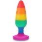 PRIDE - LGBT FLAG PLUG HUNK 10.5 CM PRIDE - LGBT FLAG PLUG HUNK 10.5 CM