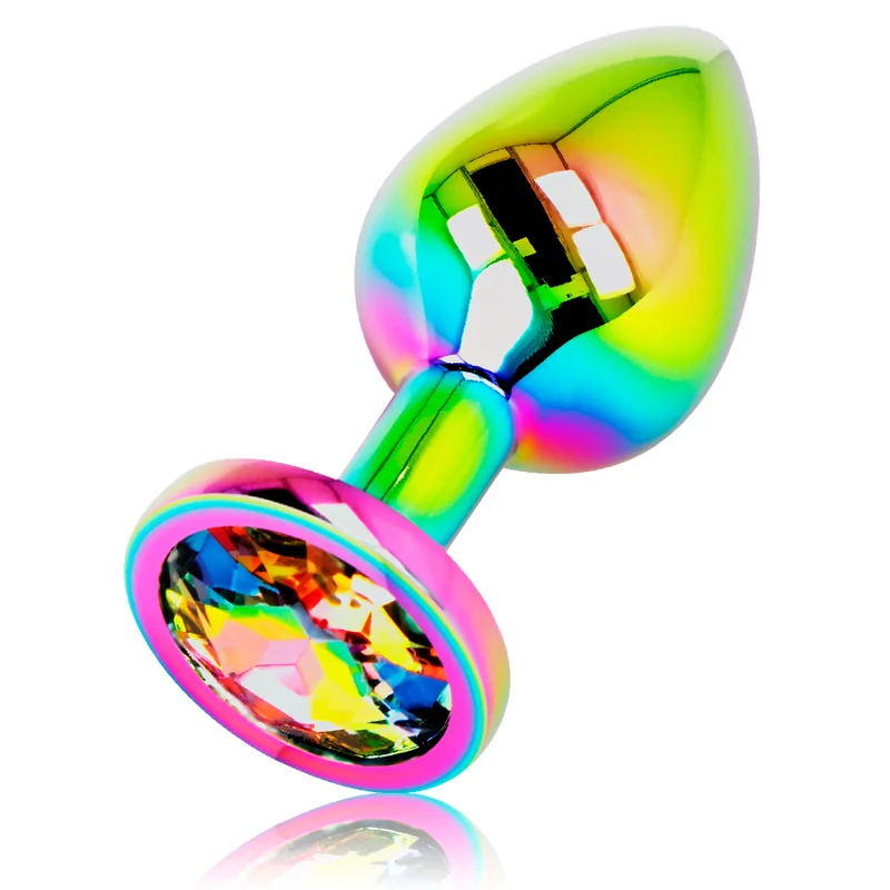 OHMAMA - PLUG ANALE CERCHIO IRIDESCENTE - TAGLIA L OHMAMA - PLUG ANALE CERCHIO IRIDESCENTE - TAGLIA L