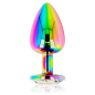 OHMAMA - PLUG ANALE CERCHIO IRIDESCENTE - TAGLIA L OHMAMA - PLUG ANALE CERCHIO IRIDESCENTE - TAGLIA L