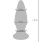 TOYJOY - THE SHINING BUTTPLUG IN VETRO VIBRANTE TOYJOY - THE SHINING BUTTPLUG IN VETRO VIBRANTE