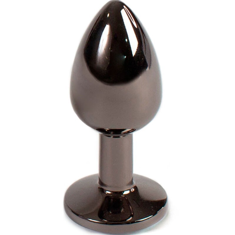 SECRETPLAY - GUNMETAL BUTT PLUG SMALL SIZE 7 CM SECRETPLAY - GUNMETAL BUTT PLUG SMALL SIZE 7 CM