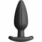 ELECTRASTIM - SILICONE BLACK ROCKER BUTT PLUG LARGE ELECTRASTIM - SILICONE BLACK ROCKER BUTT PLUG LARGE