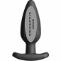 ELECTRASTIM - SILICONE BLACK ROCKER BUTT PLUG LARGE ELECTRASTIM - SILICONE BLACK ROCKER BUTT PLUG LARGE