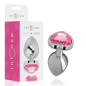 INTENSE - ALUMINIUM-METALL-ANAL-STECKER ROSA HERZ GRÖSSE S INTENSE - ALUMINIUM-METALL-ANAL-STECKER ROSA HERZ GRÖSSE S
