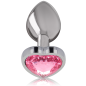 INTENSE - ALUMINIUM-METALL-ANAL-STECKER ROSA HERZ GRÖSSE S INTENSE - ALUMINIUM-METALL-ANAL-STECKER ROSA HERZ GRÖSSE S