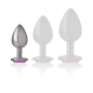 INTENSE - ALUMINIUM-METALL-ANAL-STECKER ROSA HERZ GRÖSSE S INTENSE - ALUMINIUM-METALL-ANAL-STECKER ROSA HERZ GRÖSSE S