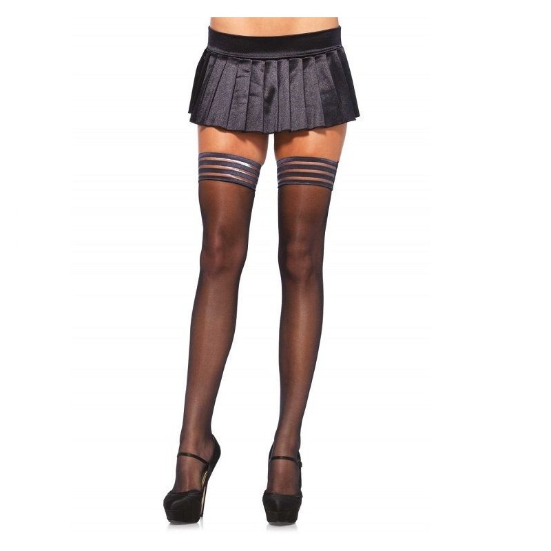 LEG AVENUE - COLLANT AVEC 4 AJUSTEMENTS EN SILICONE