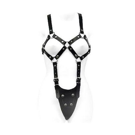 LEATHER BODY - EXPOSED BODY WOMAN