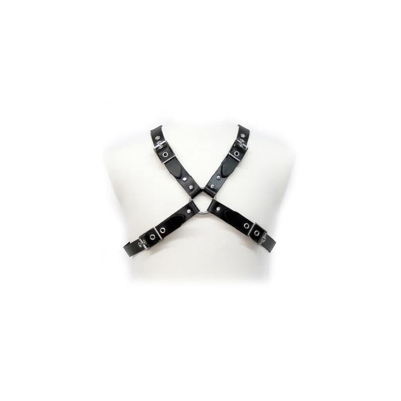 LEATHER BODY - SCHWARZER SCHNALLE HARNESS FÜR MNNER LEATHER BODY - SCHWARZER SCHNALLE HARNESS FÜR MNNER