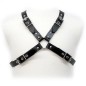 LEATHER BODY - IMBRACATURA CON FIBBIA NERA PER UOMO LEATHER BODY - IMBRACATURA CON FIBBIA NERA PER UOMO
