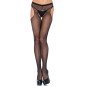 LEG AVENUE - JARRETELLES RÉSILLE PANTYHOUSE NOIR