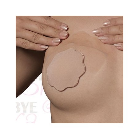 BYE-BRA - BREASTS ENHANCER + NIPPLE COVERS SYLICON CUP A/C