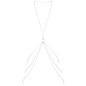 BIJOUX - MAGNIFIQUE METAL CHAINS FOR THE BODY 8 SILVER