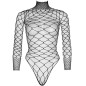 LEG AVENUE - TURTLENECK FISHNET TEDDY ONE SIZE LEG AVENUE - TURTLENECK FISHNET TEDDY ONE SIZE