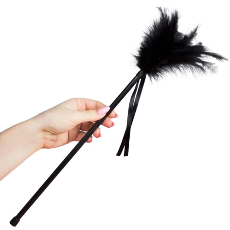 SECRETPLAY - PLUMES NOIRES 40 CM