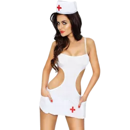 PASSION - FEMME AKKIE ENSEMBLE COSTUME DINFIRMIÈRE L/XL