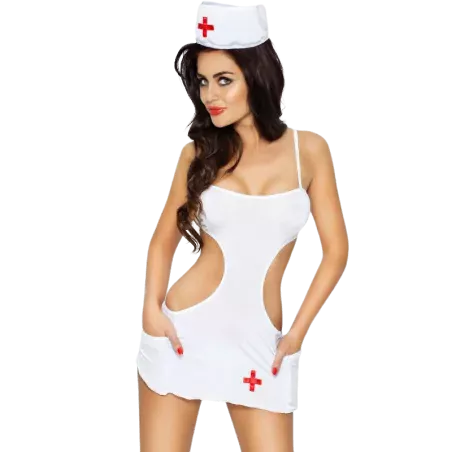 PASSION - WOMAN AKKIE SET COSTUME DA INFERMIERA L/XL