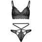 LEG AVENUE - ENSEMBLE 2 PIÈCES STRAPPY CUT G STRING M/L LEG AVENUE - ENSEMBLE 2 PIÈCES STRAPPY CUT G STRING M/L
