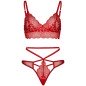 LEG AVENUE - ENSEMBLE 2 PIÈCES BRALETTE ET STRING DENTELLE M/L LEG AVENUE - ENSEMBLE 2 PIÈCES BRALETTE ET STRING DENTELLE M/L