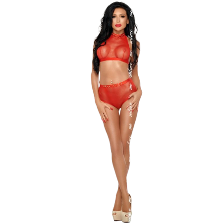 ME-SEDUCE - MONA SET RED XXL/XXXL