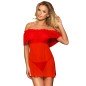 SUBBLIME - DRESSES ROBE COURTE + STRING ROUGE L / XL SUBBLIME - DRESSES ROBE COURTE + STRING ROUGE L / XL