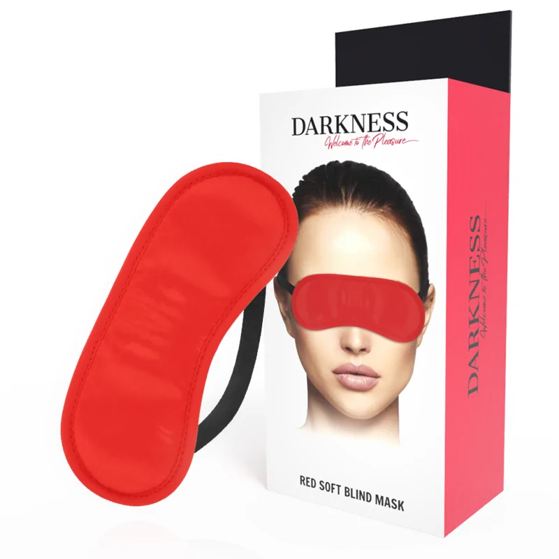 DARKNESS - MASQUE DROIT ROUGE DARKNESS - MASQUE DROIT ROUGE